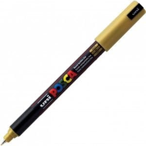 Marcatore Uni Posca PC1M Oro