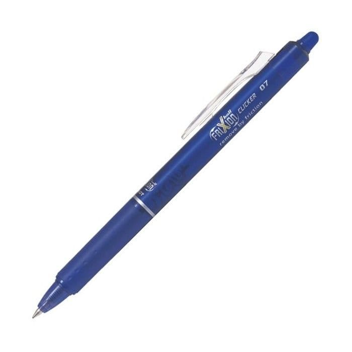 Penna cancellabile Frixion Ball Clicker blu