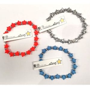 Braccialetto elastico Trrtlz Starz Stelle