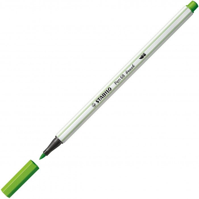 Pennarello Pen68 brush - 43 verde foglia