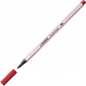 Pennarello Pen68 brush - 50 rosso scuro