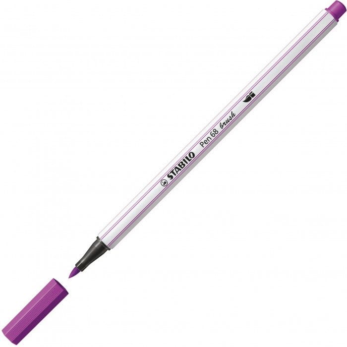 Pennarello Pen68 brush - 58 lilla