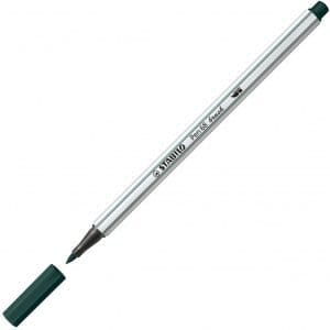 Pennarello Pen68 brush - 63 verde terra