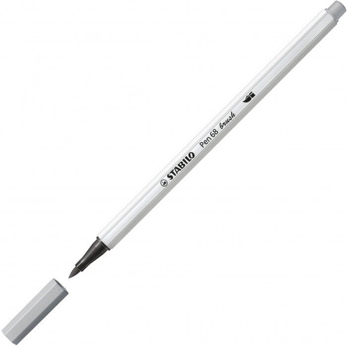 Pennarello Pen68 brush - 95 grigio freddo medio