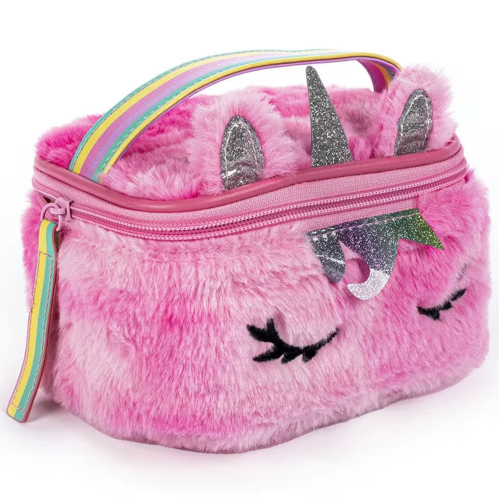 Beauty case Fuzzy peluche Unicorn