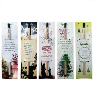 Matita Sprout con segnalibro - Natale