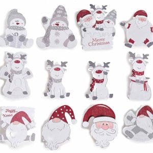 Mollettina natalizia Snow holiday