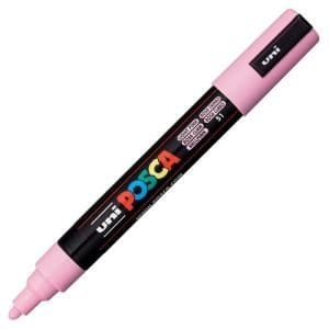 Marcatore Uni Posca PC5M Rosa chiaro