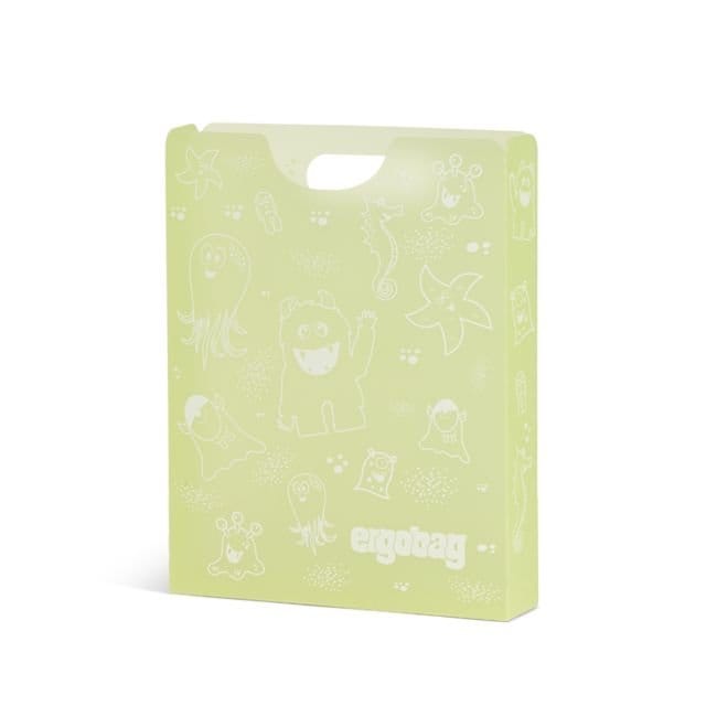 Box Portaquaderni Ergobag Giallo Mostri