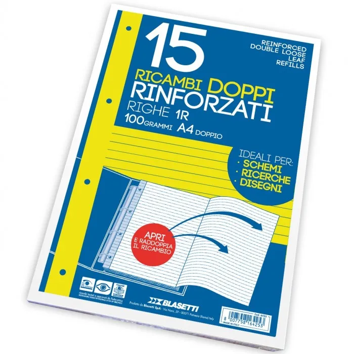 Ricambio riforzato doppio 100gr 1R