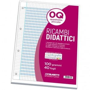 Ricambio didattico 100gr Q