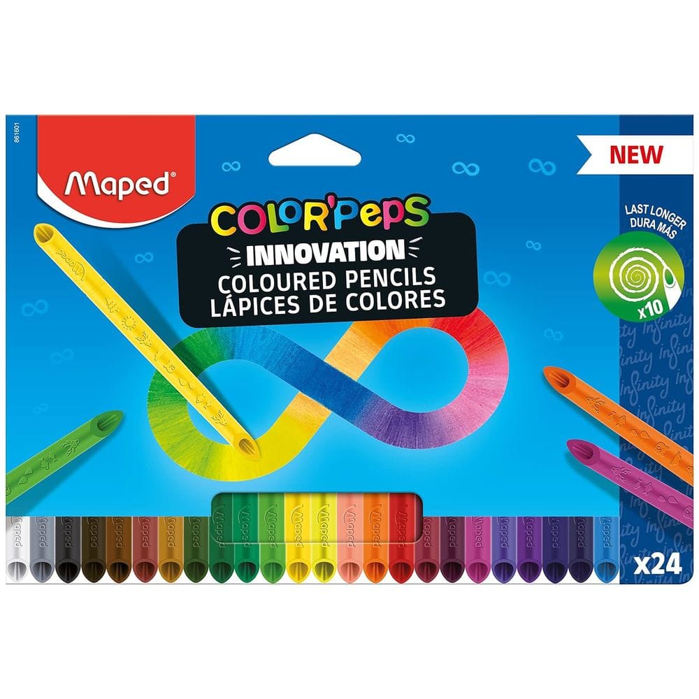 Matite colorate Maped Infinity 24 colori