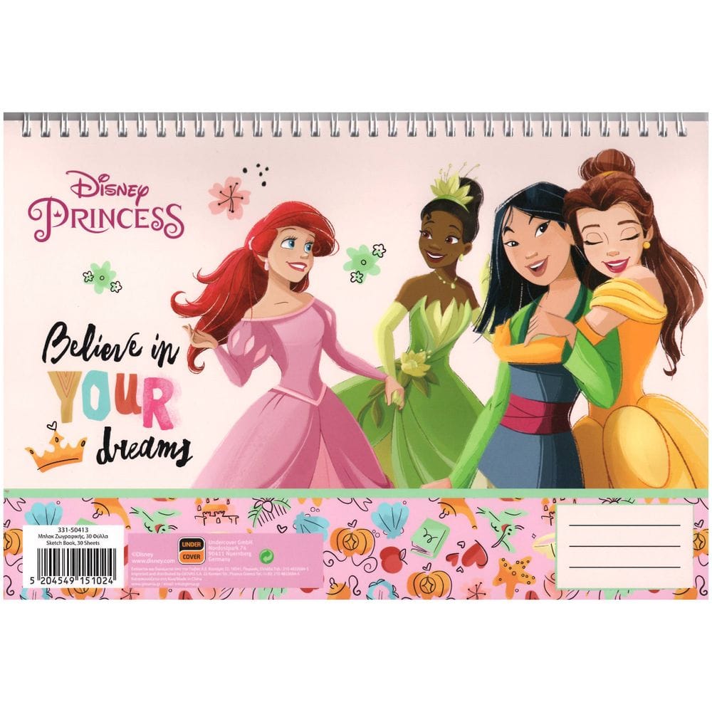 Principesse Disney - Sketchbook per disegni