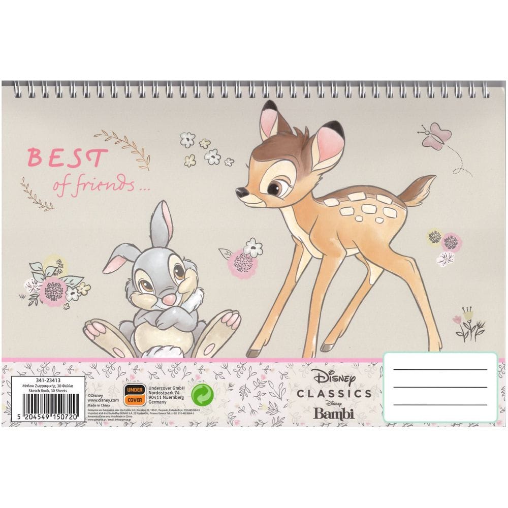 Bambi - Sketchbook per disegni