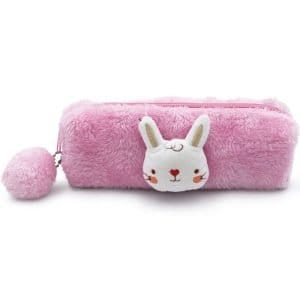 Astuccio peluche con pom pom My Fluffies