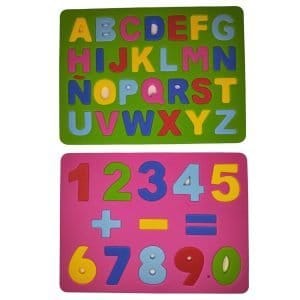 Puzzle didattico lettere/numeri
