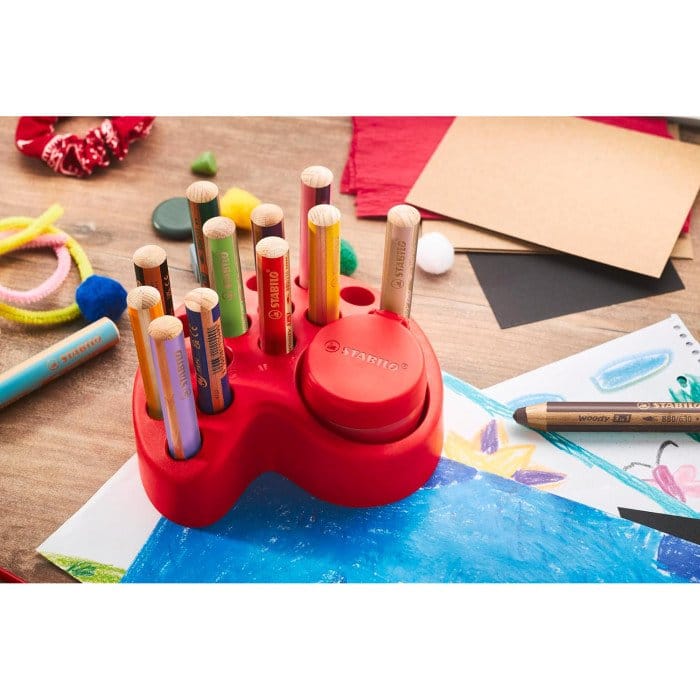 Pastelloni colorati Woody deskset