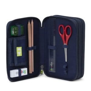 Ergobag Astuccio 3 zip completo Mosaic Stone Bear