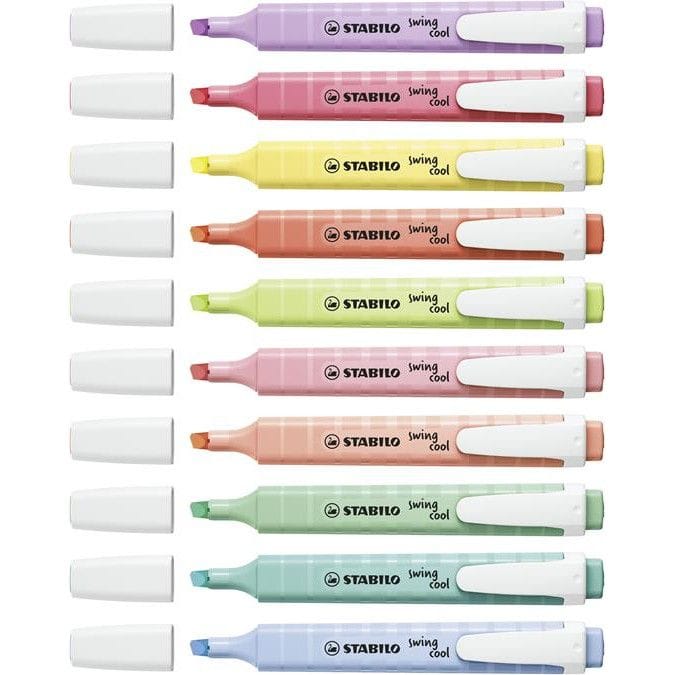Evidenziatore Stabilo Swing Cool Pastel
