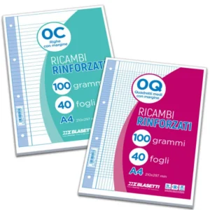Ricambio rinforzato A4 100gr