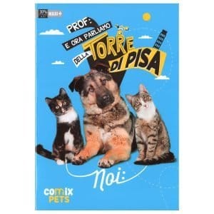 Quaderno scuola A4 100gr COMIX PETS