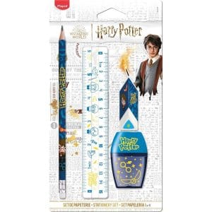 Set cancelleria Harry Potter Blu