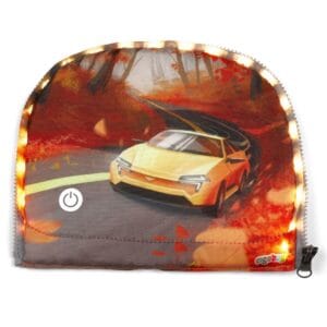 Ergobag LED zippies Auto da corsa