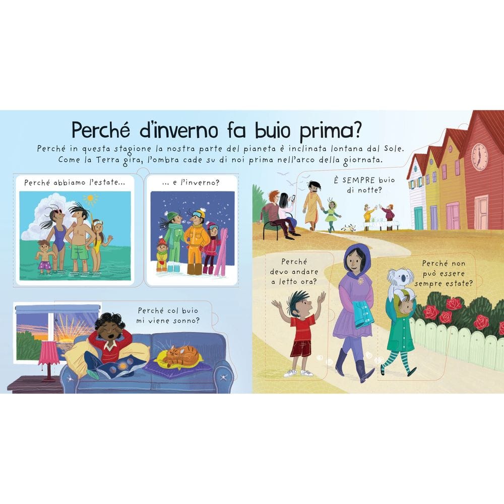 Sollevo e scopro Primi perchè | Perchè fa buio di notte?