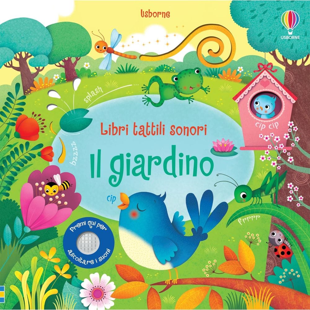 Libri tattili sonori - Il giardino
