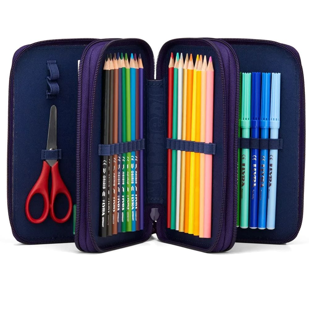 Ergobag Astuccio 3 zip completo StargazBear
