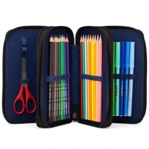 Astuccio 3 zip completo Ergobag AtmosBear