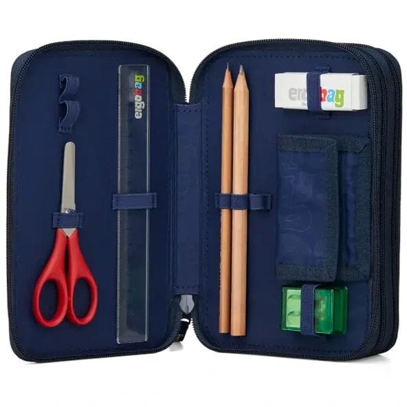 Astuccio 3 zip completo Ergobag AtmosBear