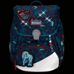 Zaino ergonomico SCOUT Alpha set led White Unicorn