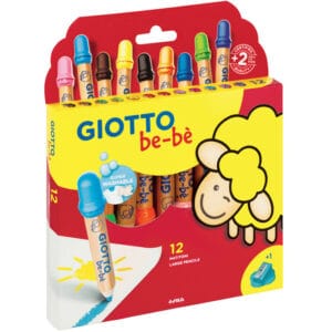 Super matitoni Bebè 12 colori con temperino