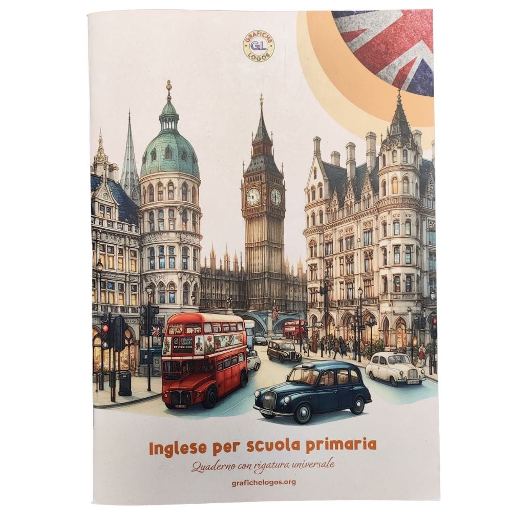 Maxi quaderno didattico QUIREBOOK Inglese primaria