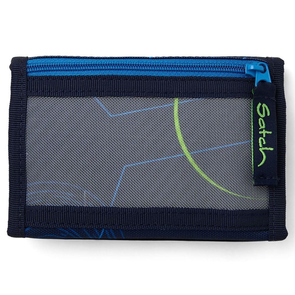Portafoglio Satch Blue Tech