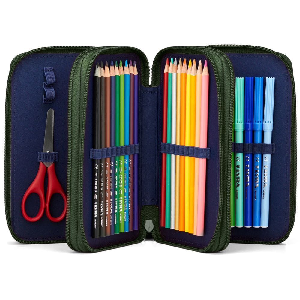 Astuccio 3 zip completo Ergobag ExBeardition