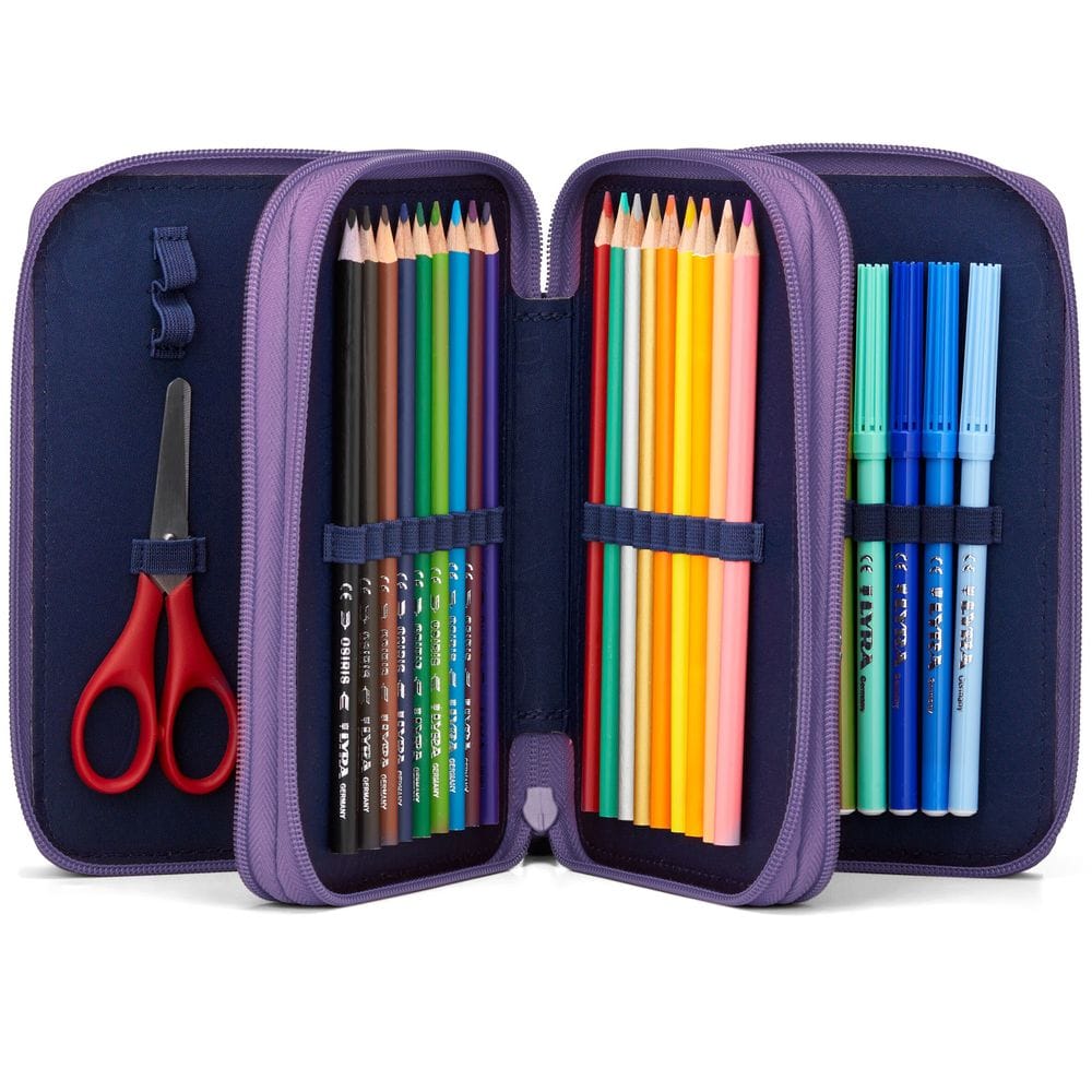 Astuccio 3 zip completo Ergobag PonyBearadise