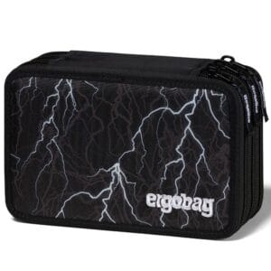 Astuccio 3 zip completo Ergobag Super ReflectBear Glow