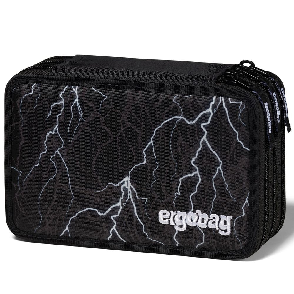 Astuccio 3 zip completo Ergobag Super ReflectBear Glow