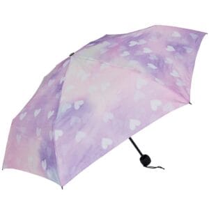 Ombrello tascabile Unicorn Princess Purple