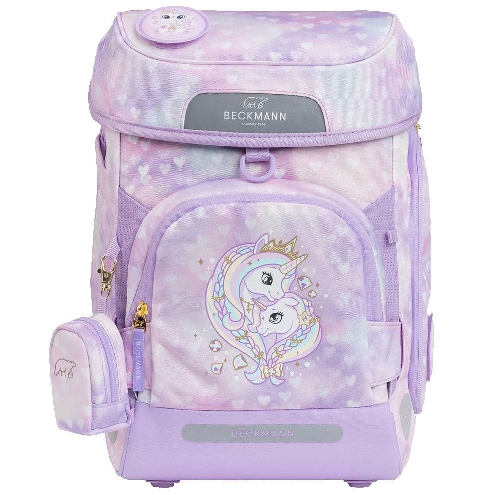 Zaino ergonomico BECKMANN PLUS AIR SET Unicorn Princess Purple
