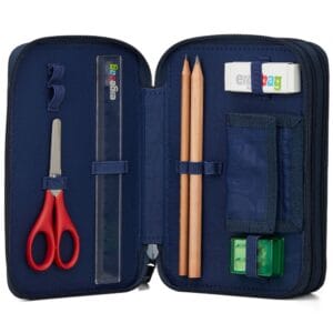 Astuccio 3 zip completo Ergobag FireBear Dragon