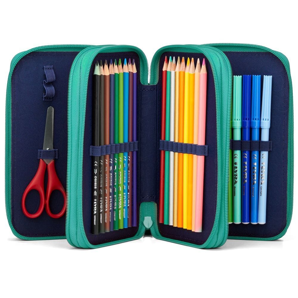 Astuccio 3 zip completo Ergobag HorsedreamBear