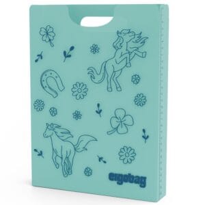 Box Portaquaderni Ergobag Celeste Cavalli