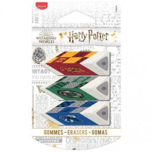 Set 3 gomme Harry Potter