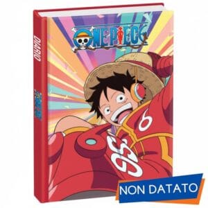 Diario ONE PIECE 12 mesi Rosso
