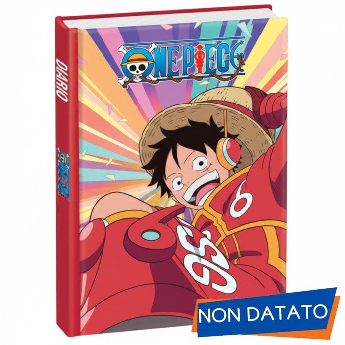 Diario ONE PIECE 12 mesi Rosso
