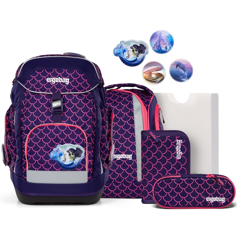 Zaino ergonomico Ergobag MAXI SET Pearl DiveBear