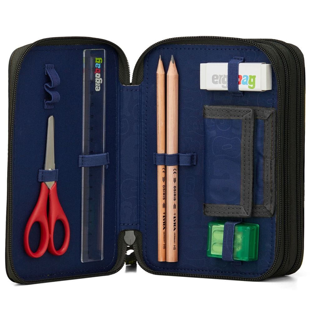Astuccio 3 zip completo Ergobag HarvestBear